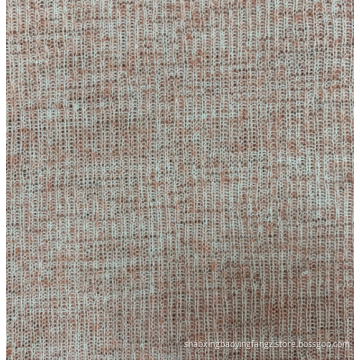 Polyester Hemp Coarse Needle Rib Fabric